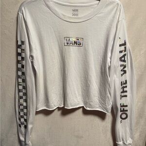 Vans Holographic Logo White Tee